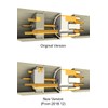 aeco XLR AMI-1060G, 2pcs/1set, Gold Plating, Vacuum Bag
