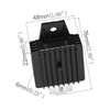 HERIS 12V 4 Pin Voltage Regulator Rectifier Replacement for GY6