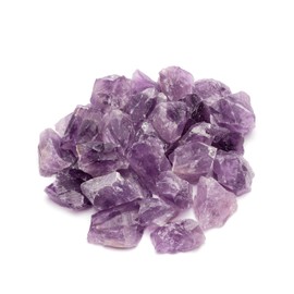 PURAJA Amethyst Gemstone Set, Natural Premium Raw Stones, Versatile Use as Water Stones, Healing Stones, Chakra Stones, Pure Crystals