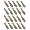 sourcing map 25Pcs Shelf Support Pegs, 6mm Spoon Shape Shelf