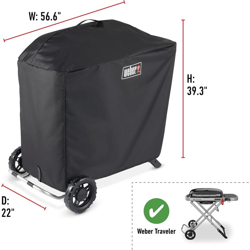 Weber (ウェーバー) Barbecue Grill BBQ Portable Gas Grill WEBER TRAVELER