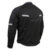 Milwaukee Leather MPM1792 Men's Black CE Armored Textile Motorcycle Jacket-