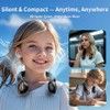 BNBZ Portable Neck Fan with LED Display and 360° Cooling