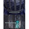 Blue Black and Peacock Blue Anime Cosplay Wig with Bangs