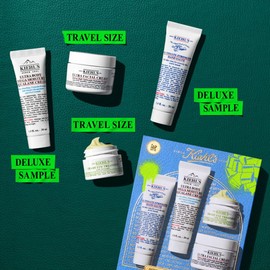 Kiehl's Set de Regalo Head To Toe Hydrators, Set de cremas hidratantes para cara y cuerpo, incluye Ultra Body Mega Moisture Squalane Cream 30ml, Ultra Facial Cream 28ml, Creamy Eye Treatment with Avocado 7ml, Ultimate Strength Hand Salve 30ml
