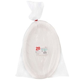 Art Nap "Commercial Use" Eco Paper Plate, 20 Piece Set