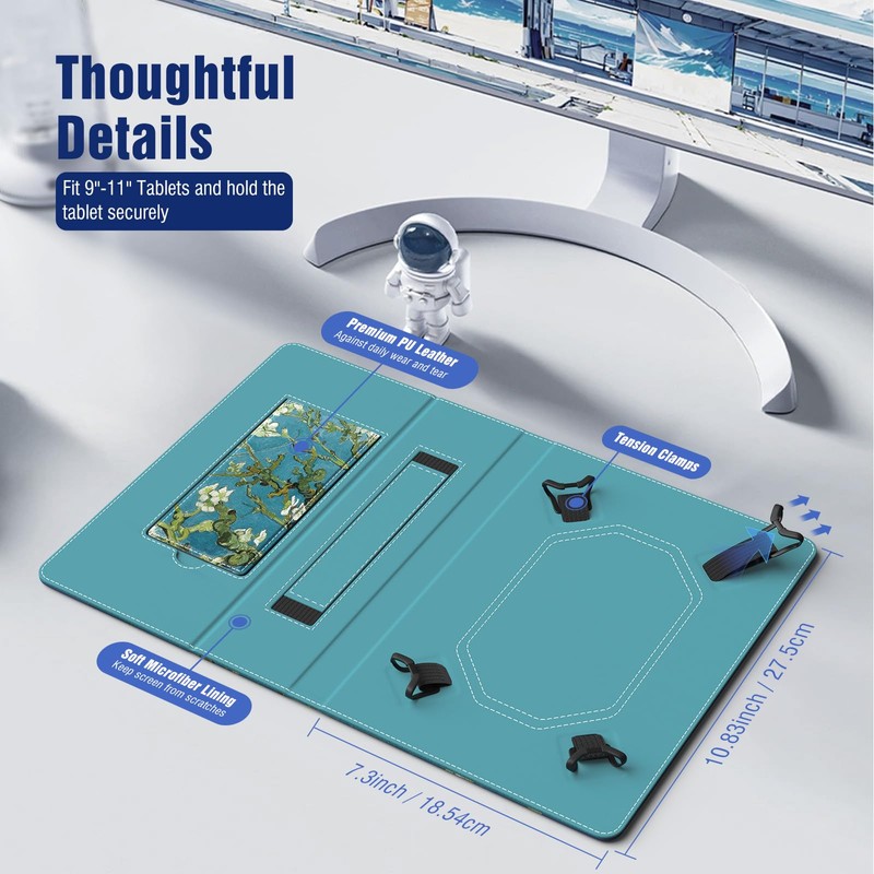 TiMOVO Universal Case for 10.1 Inch Android Tablet with Pen