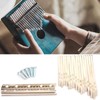 Kalimba Musical Key, 17 Tones Metal Replacement Finger Piano DIY