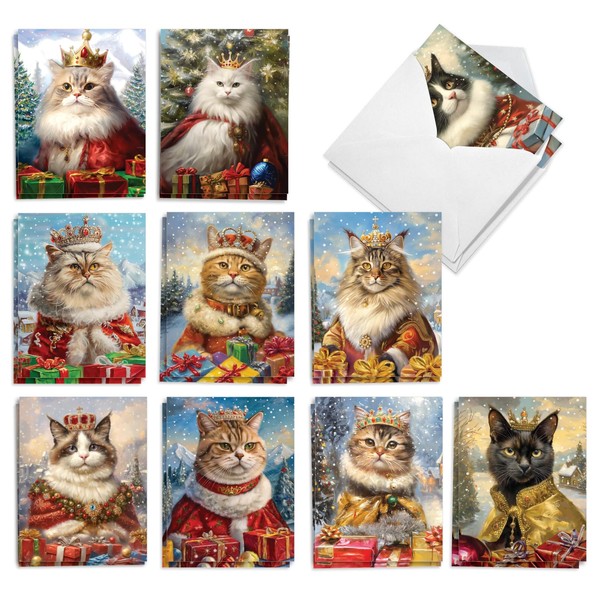 The Best Card Company 20 Assorted Christmas Notecards Boxed Set