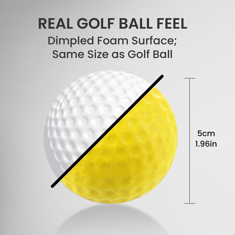 Real Feel Golf Practice Balls with More Weight Value 12