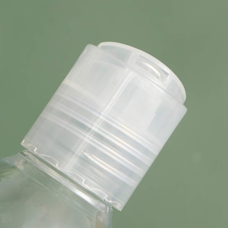 Minkissy 6pcs 250ml Portable Travel Bottles Plastic Refillable Bottles Plastic
