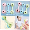 Toyvian 6pcs Rattle The Bell Newborn Rattle Teething Bell Rattle