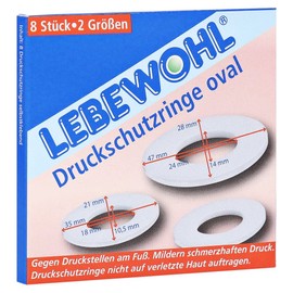 LEBEWOHL Pressure Protection Rings ov Pack of 8
