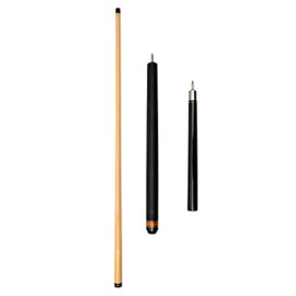 ASKA Heavy Hitter Black Jump Break Cue Stick, 3pc Cue, Jump/Break Cue. Quick Joints, Phenolic Tip, Hard Rock Canadian Maple Shaft, Choice of Model and Weight (Orange Ring, 21)