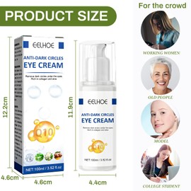 Jasmine Ointment for Dark Circles, 100 ml Eye Cream Against Wrinkles and Remove Dark Circles, Jasmine Ointment Dark Circles, Jasmine Cream Against Eye Bags, Jasmine Ointment Dark Circles Slip-on