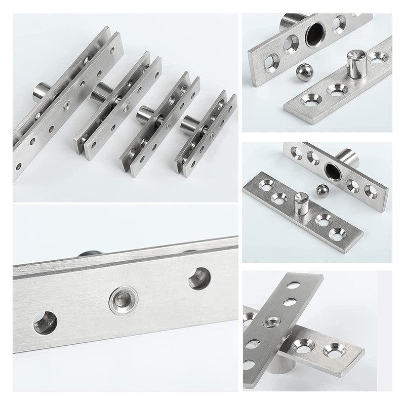 360 Degree Rotation Hidden Door Pivot Hinge, 2.9-Inch Door Pivot