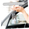 ABOOFAN Stylish Bowknot Car Key Holder for Women Keychain Pendant