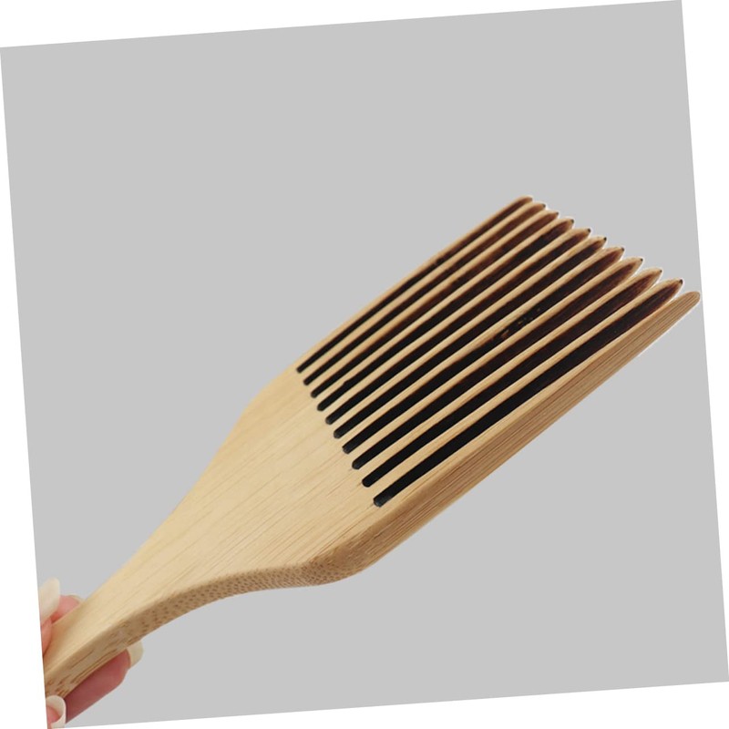 TEHAUX 5pcs Hair Styling Tool Wooden Barber Comb Hairdressing Comb