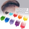 Guía para cortapelos, 10 peines de límite de dientes brillantes,