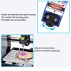12V 10W Engraver Laser Module Focusable Engraving Machine Blue Light