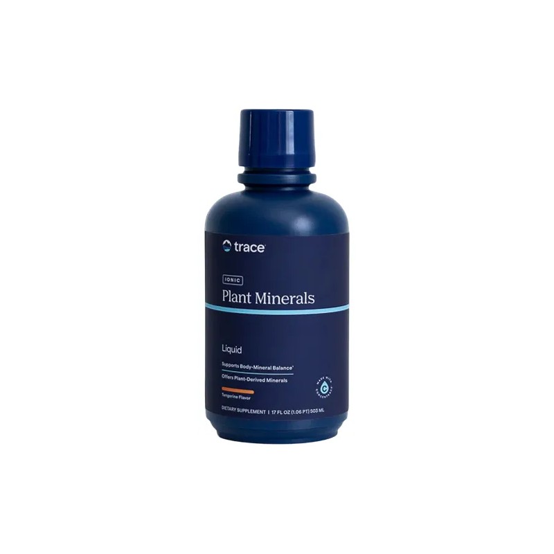 Trace Minerals Plantas-iónica Minerales 17 Oz Mandarina Sabor Sabor Mandarina