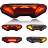 bamotoop Led motorcycle tail light with turn signals E24 emark