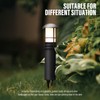 Malibu Aged Iron Collection LED Bollard Pathway Light LED Low