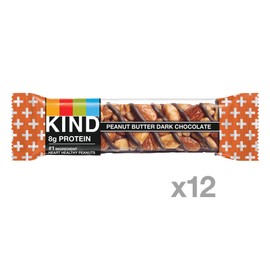 KIND Bars, Peanut Butter Dark Chocolate, Gluten Free,1.4 Ounce,12 Count