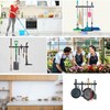 Huryfox Mop and Broom Holder Wall Mounted - Sturdy Stainless