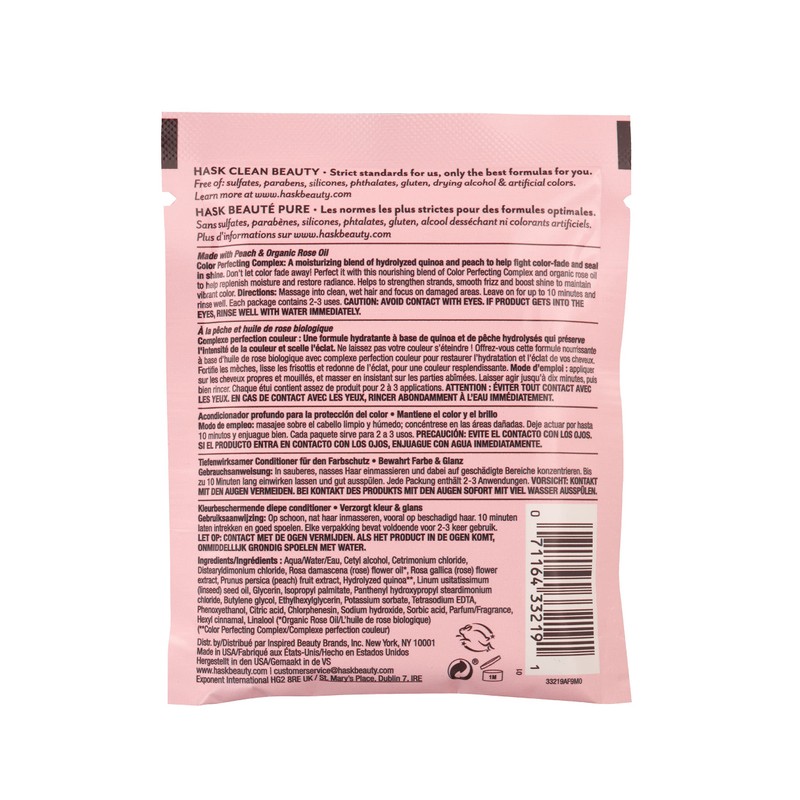 HASK Colour Care Deep Conditioner Treatment with Rose Oil +