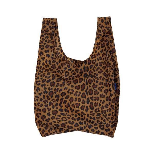 BAGGU Standard Eco Bag, Pattern, 100% Recycled, leopard, Free size
