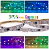 FSJEE 3 Pin LED Strip Connector Kit, Include LED Corner