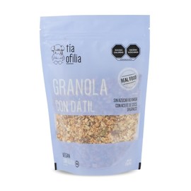Tía Ofilia | Granola con Dátil | 100% natural | Horneada con aceite de coco orgánico | 310g | Granola Sweet Dates | Baked with organic coconut oil