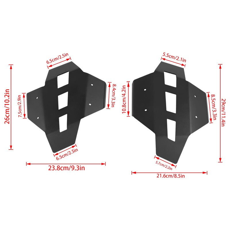 CHIFUN Cylinder Head Guards Engine Guard Protector Accessories Replacement for
