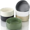 Jeffbaubl Cereal Bowls Set of 6, 6.1 Inch Ceramic Soup