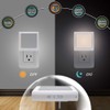 MAZ-TEK Plug in Dimmable Led Night Light with Auto Dusk