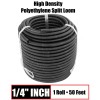 JS Power 1/4" Inch Quality Split Wire Loom Polyethylene Sleeve