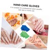 Baluue Fingerless Gel Moisturizing Gloves 2 Pairs for Hand Care