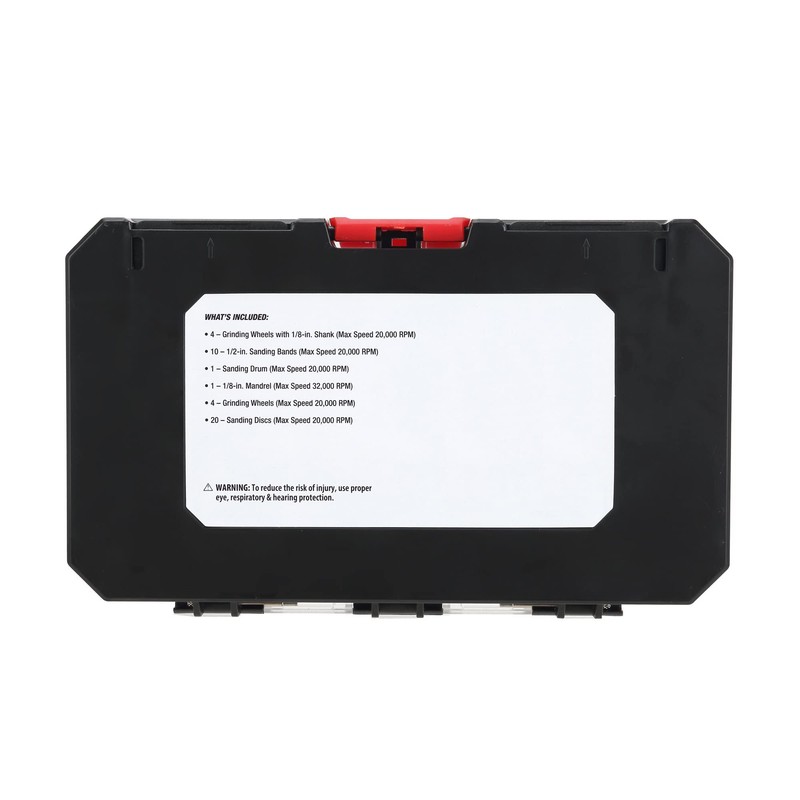 HYPER TOUGH 40-Piece Sanding & Grinding Set for Rotary Tools