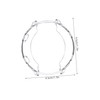 jojofuny TPU Transparent Protective Plating Case Compatible Watch Active Lightweight