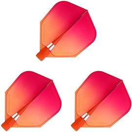 harrows click flight flight shape deep orange gradient