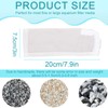 BOXOB Pack of 10 Aquarium Filter Media Bags, 100 Micron