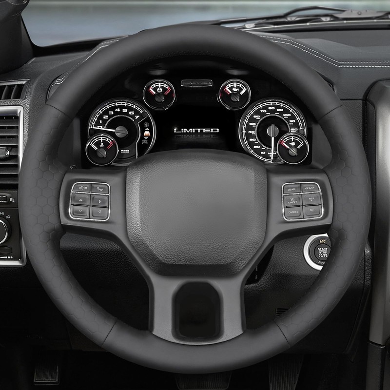 MEWANT Steering Wheel Cover for Dodge RAM 1500/1500 Classic /