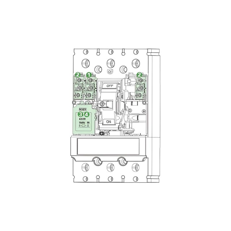 Noark Single Wire OEM Lug Kit (M2), Suitable for: (1)
