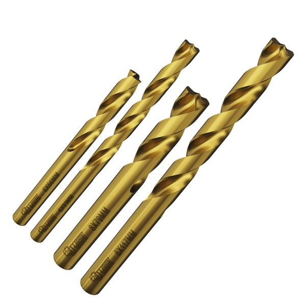 4 x SabreCut SCCSDK01 6mm & 8mm HSS Cobalt M35