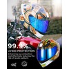 Soman K1 Helmet Visor Replacements, K1S Tinted Helmet Visor Compatible