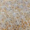 Bestway Lace Floral Sequins Embroidery White Tulle Fabric African Lace