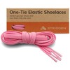 STRIDDEN 1 Pair One-Tie Elastic Flat Shoelaces for Sneakers Boots,