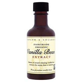 Taylor & Colledge Fairtrade Organic Vanilla Bean Extract, 100ml