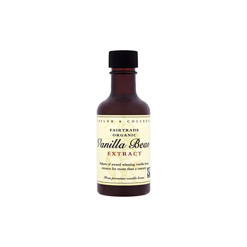 Taylor & Colledge Fairtrade Organic Vanilla Bean Extract, 100ml
